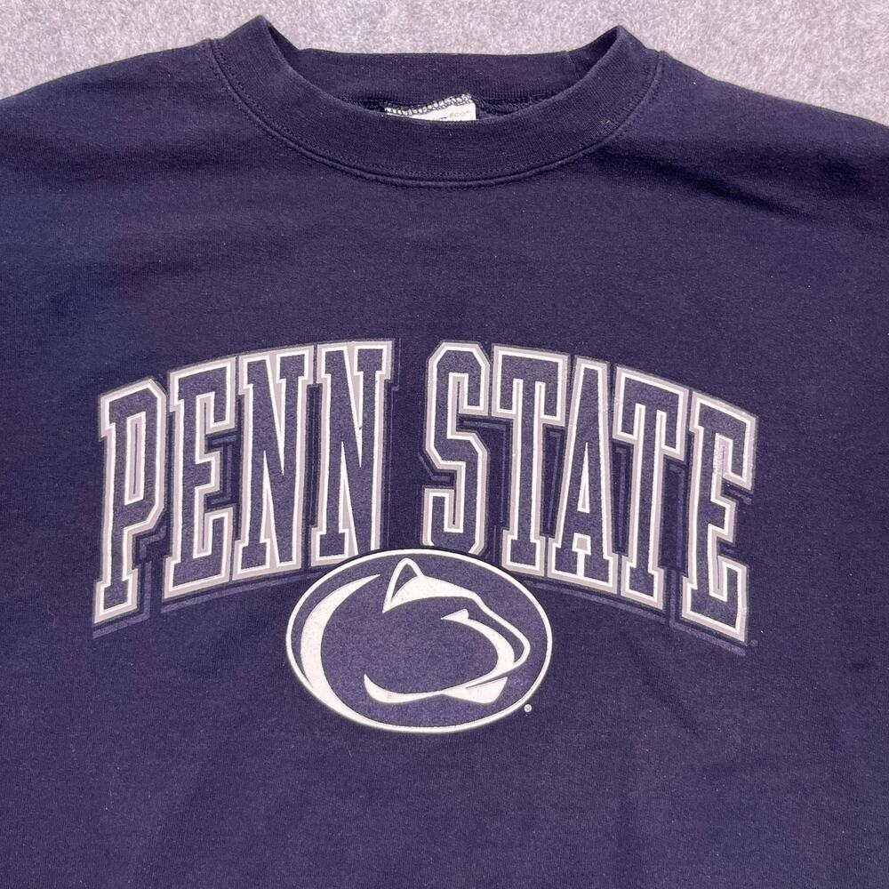 Champion Eco Penn State Nittany Lions Sweatshirt Mens XL Blue Pullover - Picture 4 of 15